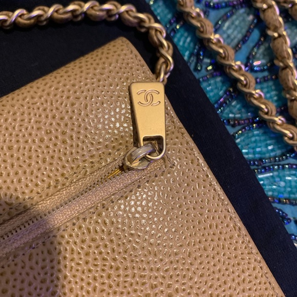 Chanel Timeless Caviar Wallet on Chain ❤️ - Picture 5 of 12